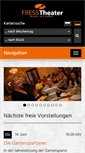 Mobile Screenshot of fresstheater.de